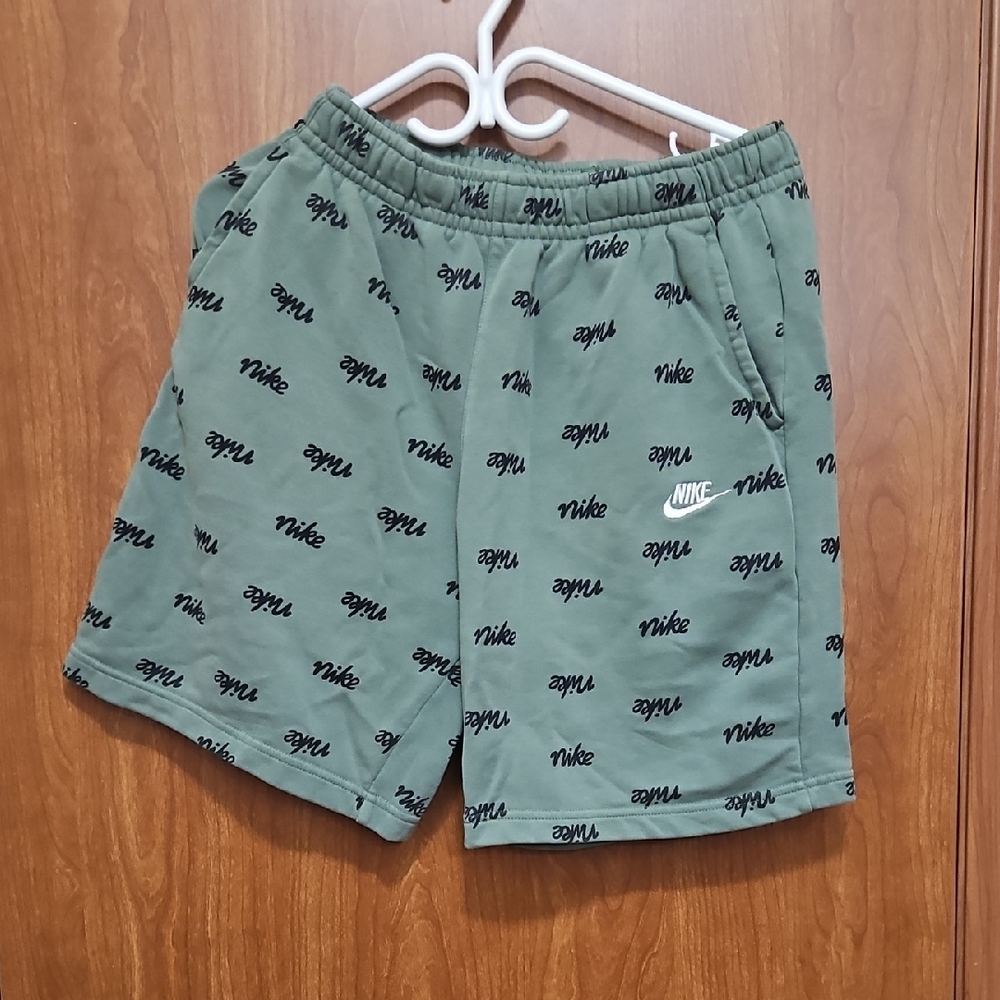 Nike Olive Green Men's Athletic Shorts